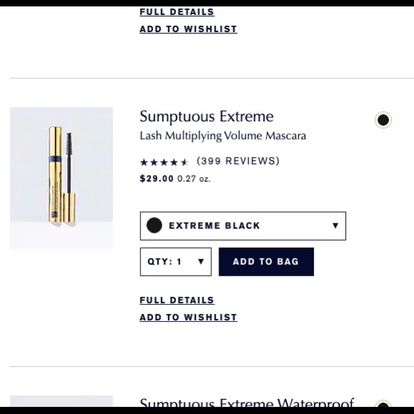 [50%off]ESTEE LAUDER Sumptuous Extreme Mascara x2 - Picture 3 of 4